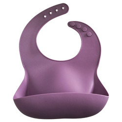 Có thể tái sử dụng silicone mềm không thấm nước Yếm trẻ em bắt thức ăn 29 * 23 * 0.2cm