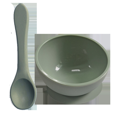 Tùy chỉnh đầy màu sắc cho bé ăn dặm bằng silicone Bát ăn không độc hại Cấp thực phẩm