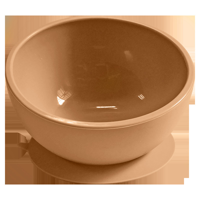 Trẻ mới biết đi Bát hút silicon BPA Miễn phí Không tràn Bát ăn cho trẻ em OEM