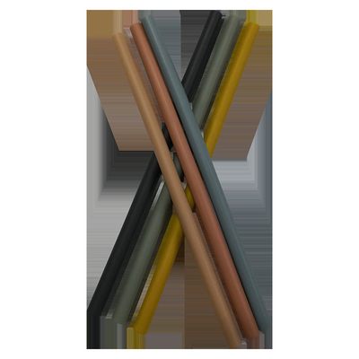 Ống hút thay thế bằng silicon có thể sử dụng lại bằng bong bóng có thể thu gọn Ống hút thay thế bằng silicon 25cm