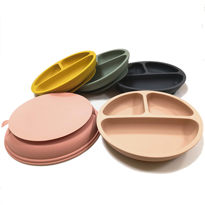 Dễ rửa lò vi sóng Tấm an toàn cho trẻ mới biết đi Hút tấm silicone FDA