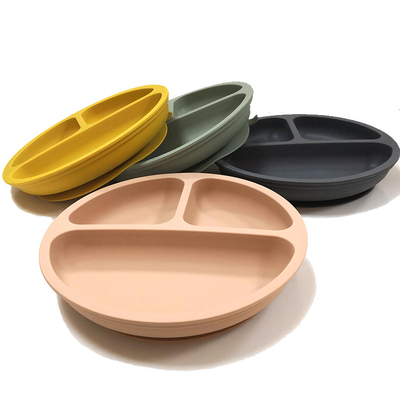 Lò nướng hút an toàn Silicone cho bé Đĩa ăn tối không chứa BPA FDA 300g