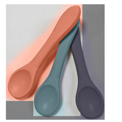 Thìa ăn dặm silicone mềm cho bé có thể tái sử dụng BPA Thân thiện với môi trường