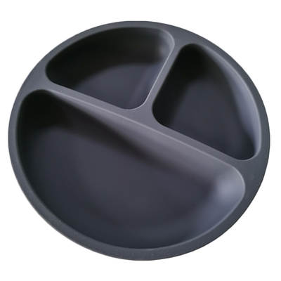 Tách thức ăn cho trẻ mới biết đi Đĩa hút silicone không chứa BPA cho bữa tối