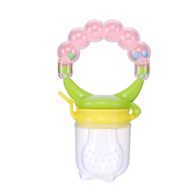 Núm vú giả bằng silicone PP không chứa nitrosamine resh Dụng cụ nạp thức ăn trái cây cho bé