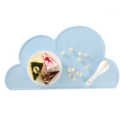 Ghế cao cho bé ăn bằng silicon có thể gập lại Placemat Chống nóng không chứa BPA