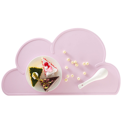 Ghế cao silicone định hình đám mây Toddler Không thấm nước