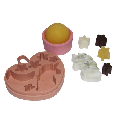 Khuôn làm đá silicone cấp thực phẩm Khay làm đá hình viên kim cương 6.2 * 5.6 * 5cm