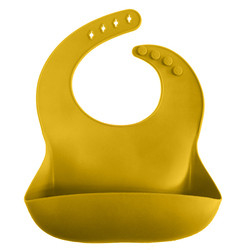 SGS Bpa Có thể điều chỉnh miễn phí Yếm xô xoắn hiện đại không thấm nước Yếm silicone vui nhộn