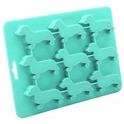 Khuôn làm đá hình con chó Khay làm đá hình con chó 22X16X1.5cm FDA