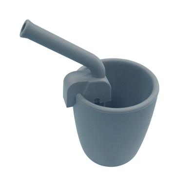 Chén rơm silicon cho bé tập đi có thể tái sử dụng BPA Phthalate miễn phí 8 * 6,5 * 6,5cm