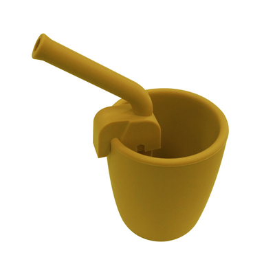Chén rơm silicon cho bé tập đi có thể tái sử dụng BPA Phthalate miễn phí 8 * 6,5 * 6,5cm