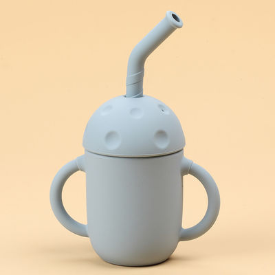 Nắp chống rò rỉ Cốc hút bằng silicon có tay cầm đôi 5oz dành cho trẻ em trên 6 tháng