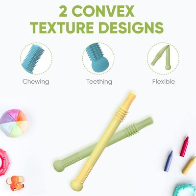 Gậy mọc răng bằng silicon mềm 0,6x0,6 6,2 inch cho bé 0 6 tháng